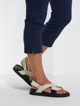 Load image into Gallery viewer, Cropped Bengaline Pant - Navy