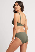 Load image into Gallery viewer, Bella D/Dd Cup Bralette With Macrame Detail | Khaki