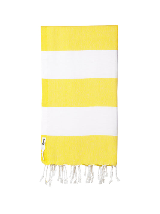 Knotty Capri Turkish Towel | Sunshine