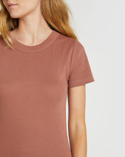 Load image into Gallery viewer, The Rib Tee - Cognac