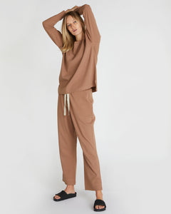 The Waffle Pant | Nutmeg