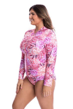 Load image into Gallery viewer, Long Sleeve Rash Vest | Coral Bloom