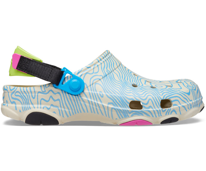 Classic All Terrain Topographic Clog Bone/Mlti
