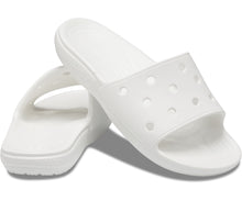 Load image into Gallery viewer, Classic Crocs Slide White