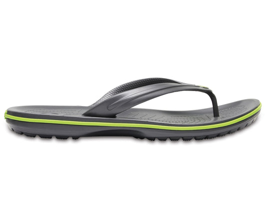 Crocband Flip Graphite / Volt Green
