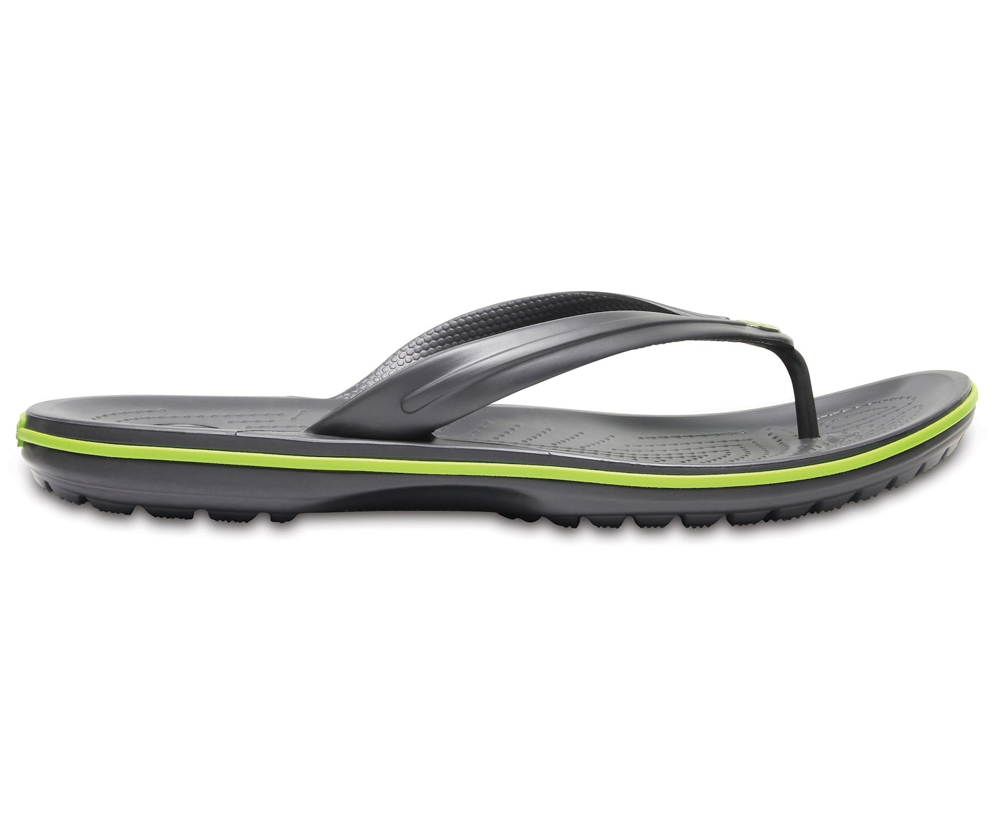 Crocband Flip Graphite / Volt Green