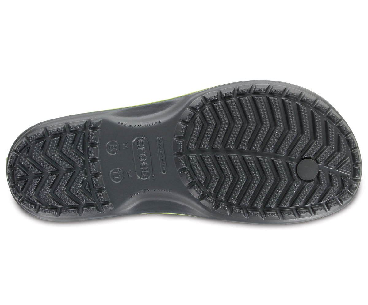 Crocband Flip Graphite / Volt Green