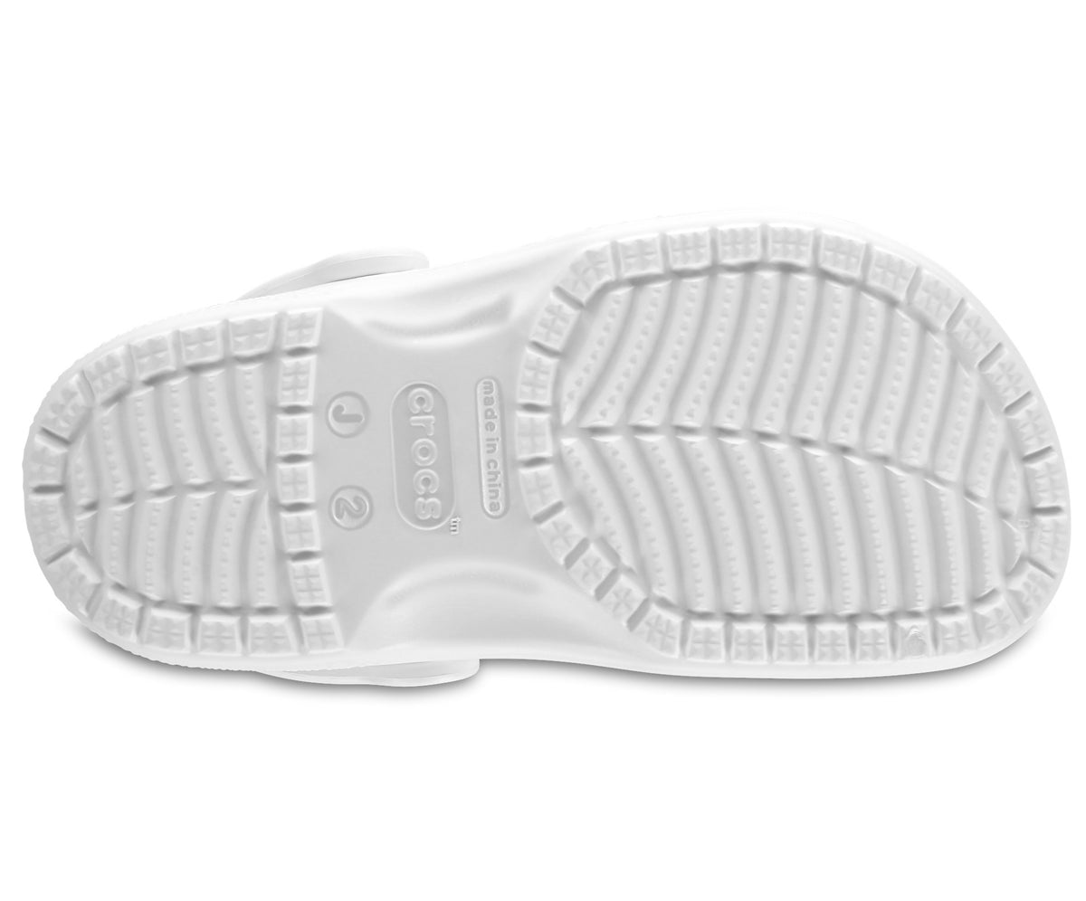 Classic Clog Kids White