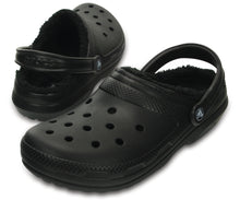 Load image into Gallery viewer, Classic Lined Clog Black