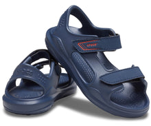 Load image into Gallery viewer, Kids Swiftwater Expedition Sandal Navy