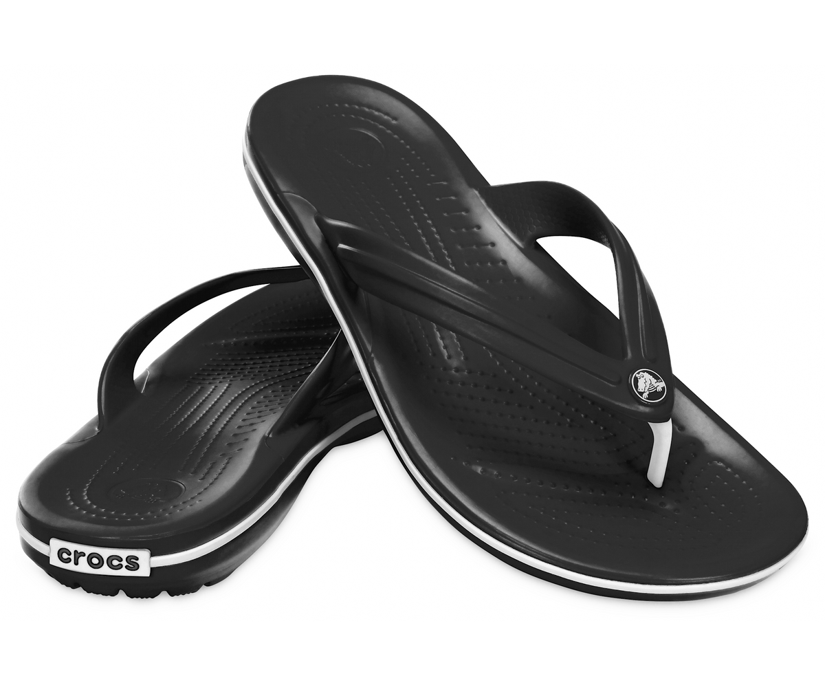 Crocband Flip - Black