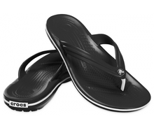 Load image into Gallery viewer, Crocband Flip - Black