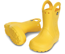 Load image into Gallery viewer, Handle It Rain Boot Kids Yellow