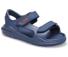 Load image into Gallery viewer, Kids Swiftwater Expedition Sandal Navy