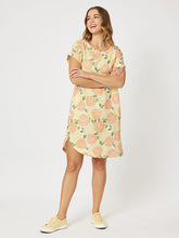 Load image into Gallery viewer, Citrus Print Linen Dress