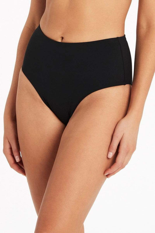 Dark Romance Cheeky High Waist Pant - Black