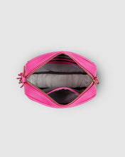 Load image into Gallery viewer, Jacinta Metallic Fuschia Crossbody Bag