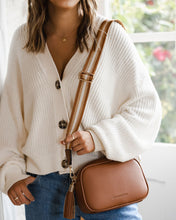 Load image into Gallery viewer, Jacinta Tan Metallic Crossbody Bag