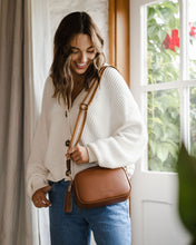 Load image into Gallery viewer, Jacinta Tan Metallic Crossbody Bag