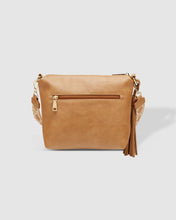 Load image into Gallery viewer, Kasey Camel Stripe Crossbody Bag