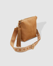 Load image into Gallery viewer, Kasey Camel Stripe Crossbody Bag