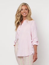 Load image into Gallery viewer, Classic Linen Shirt - Pink