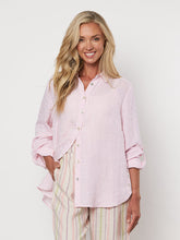 Load image into Gallery viewer, Classic Linen Shirt - Pink