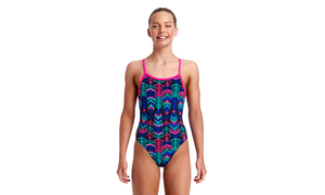 Single Strap One Piece | Feather Duster