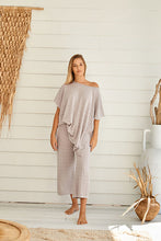 Load image into Gallery viewer, Kauai Pointelle Poncho-Argent