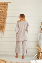 Load image into Gallery viewer, Kauai Pointelle Poncho-Argent