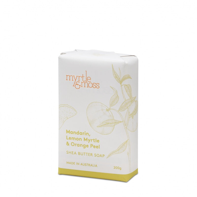 Shea Butter Soap | Mandarin, Lemon Myrtle and Orange Peel