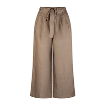 Load image into Gallery viewer, Ava Linen Pants - Earth