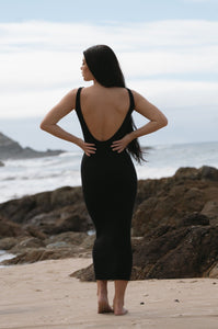 Bella Knit Dress - Black