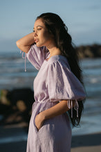 Load image into Gallery viewer, Charlotte Linen Dress - Lilac