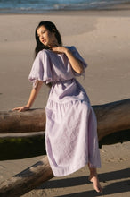 Load image into Gallery viewer, Charlotte Linen Dress - Lilac