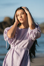 Load image into Gallery viewer, Charlotte Linen Dress - Lilac