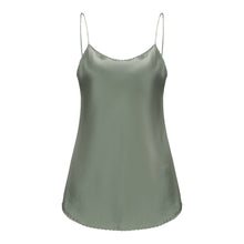 Load image into Gallery viewer, Eva Silk Cami - Khaki