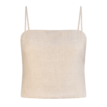 Load image into Gallery viewer, Lila Linen Cami - Oatmeal