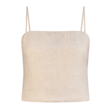 Load image into Gallery viewer, Lila Linen Cami - Oatmeal