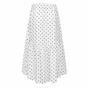 Lola Linen skirt - Polka Dot