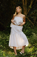 Load image into Gallery viewer, Lola Linen skirt - Polka Dot