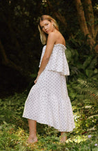 Load image into Gallery viewer, Lola Linen skirt - Polka Dot