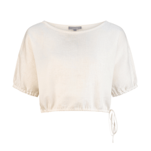 Load image into Gallery viewer, Mila Linen Top - Ivory