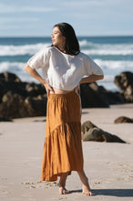 Load image into Gallery viewer, Mila Linen Top - Ivory