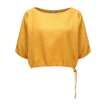 Load image into Gallery viewer, Mila Linen Top - Sunflower
