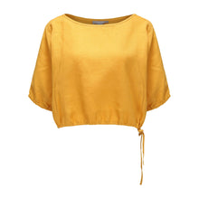 Load image into Gallery viewer, Mila Linen Top - Sunflower