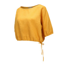 Load image into Gallery viewer, Mila Linen Top - Sunflower