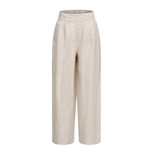 Load image into Gallery viewer, Olivia Linen Pants - Oatmeal