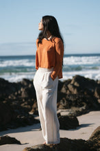 Load image into Gallery viewer, Olivia Linen Pants - Oatmeal