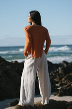 Load image into Gallery viewer, Olivia Linen Pants - Oatmeal